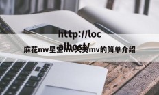 麻花mv星空mv天美mv的简单介绍